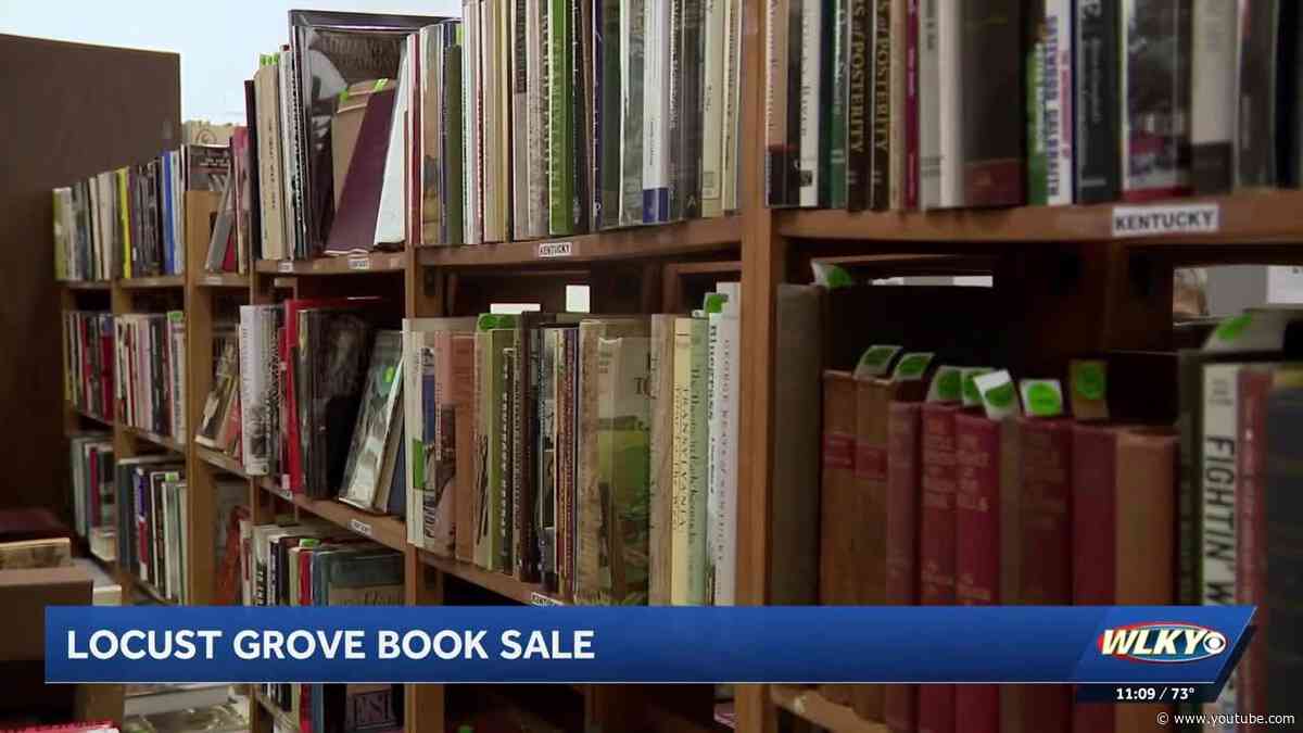 Historical Kentucky Landmark hosts annual summer book sale