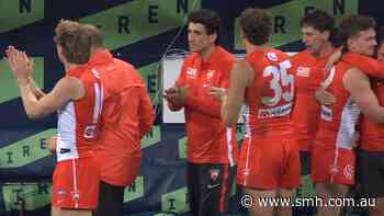 Swans players in tears as wins caps week from hell
