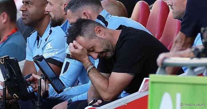 The four Tottenham players Roberto De Zerbi hit out at after Brentford defeat