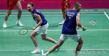 Thom Gicquel und Delphine Delrue sind Mixed-Weltmeister
