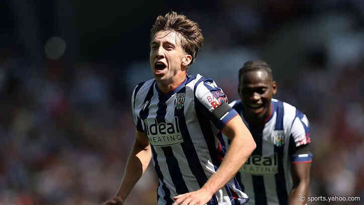 Championship: West Brom 1-1 Burnley in lively first-half