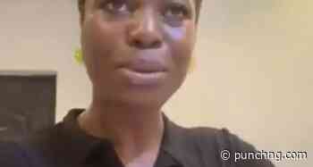 VIDEO: Woman alleges assault by tout demanding money on Lagos road