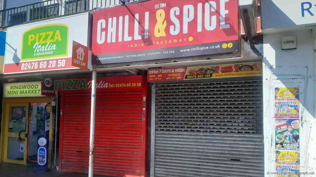 Coventry takeaway with two-star rating had 'dripping grease and dirty chopping boards'