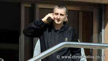 'Threatening and abusive' thug kicked out at police officer during Gateshead arrest