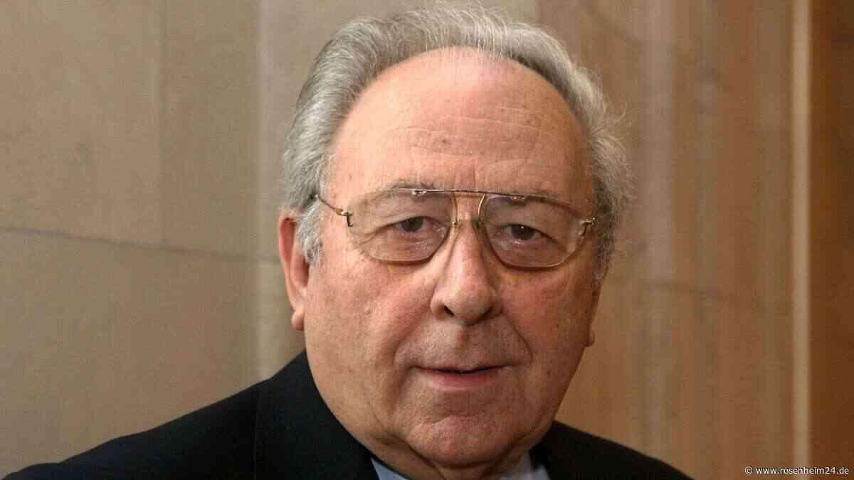Bayerns früherer Landwirtschaftsminister Hans Maurer ist tot