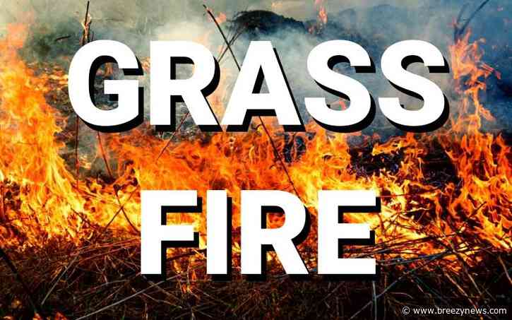 Grass Fire Reported East of Kosciusko