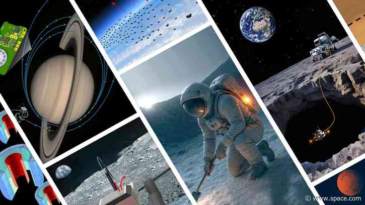 Launching 10,000 tiny 'femtosats' to Saturn? NASA funds 18 futuristic spaceflight ideas
