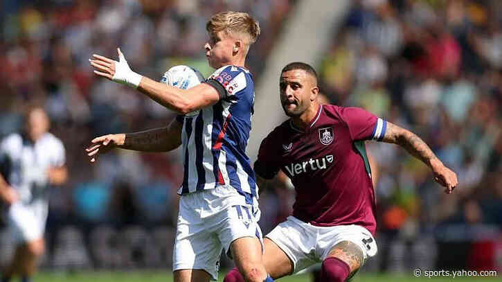 Championship: West Brom 1-1 Burnley in entertaining first-half