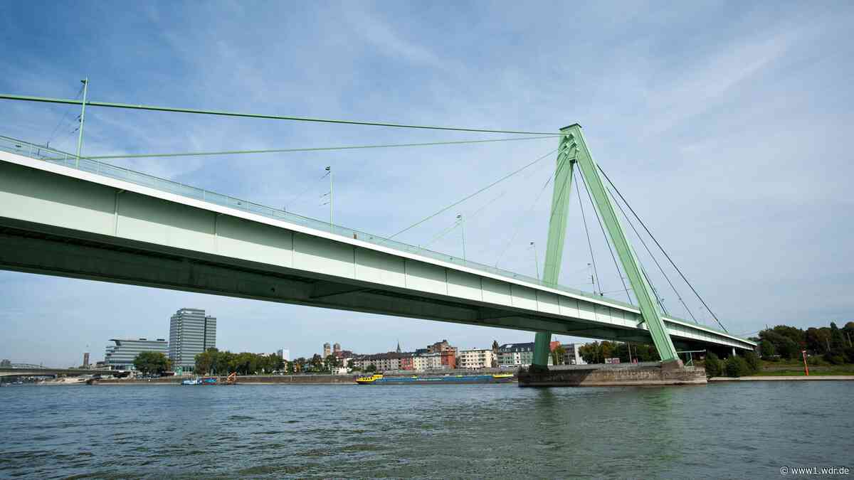 Kölner Severinsbrücke wird untersucht - hält sie noch?