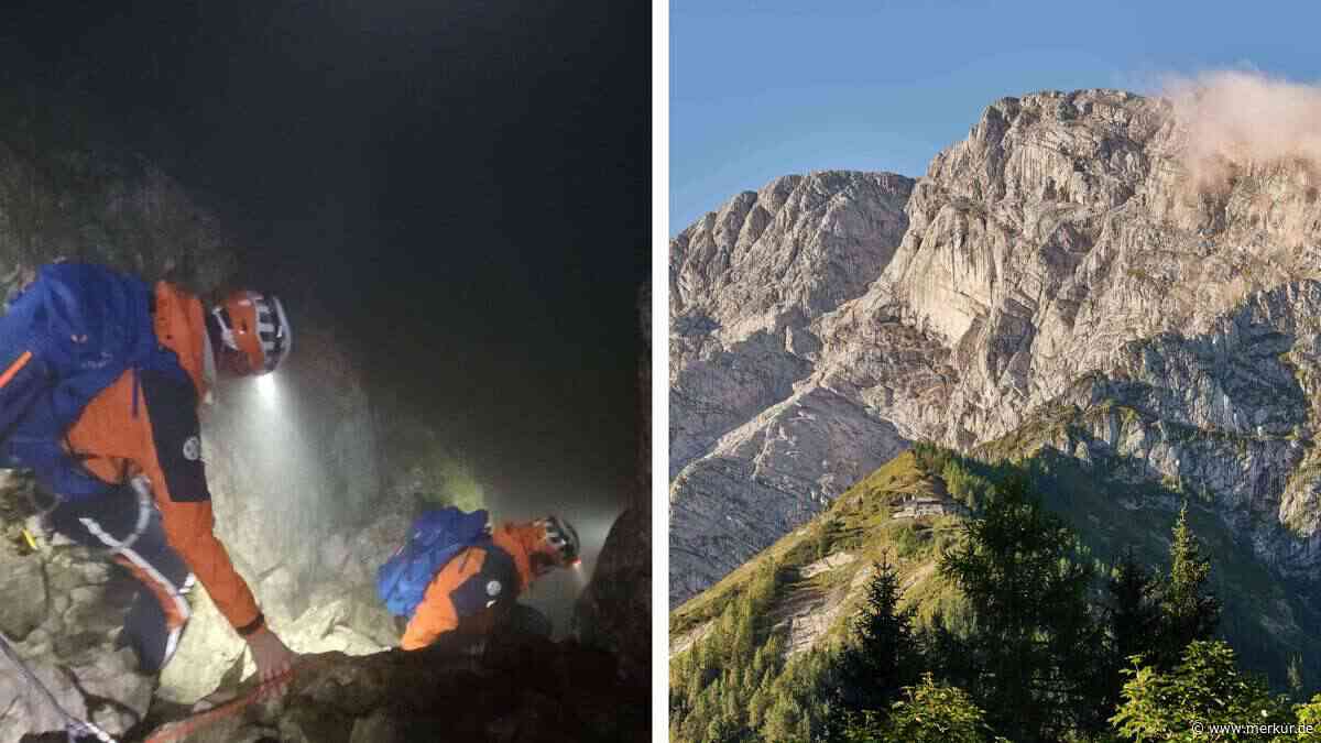 Mit „Wanderpatscherln“ auf den Hohen Göll: Drei Dänen geraten nachts in Bergnot
