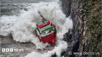 Crew honoured after 14 fishermen rescued from stricken boat