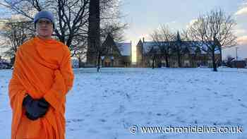 Buddhist monk attacked by balaclava-clad electric bike rider in North East park