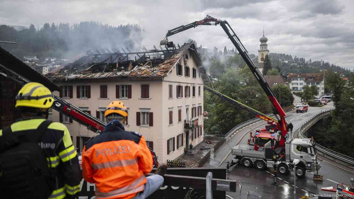 Dodental loopt op na brand in Zwitsers woongebouw met restaurant