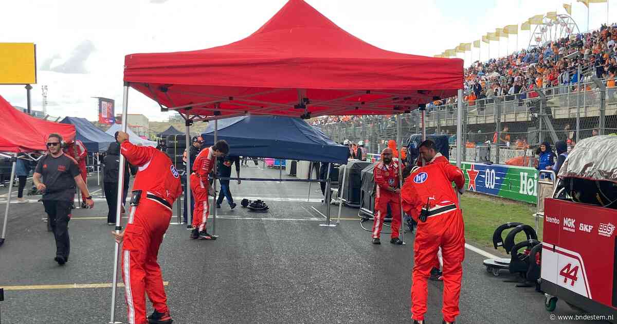 Toch regen vlak voor start laatste Dutch GP, koning en koningin aangekomen op circuit