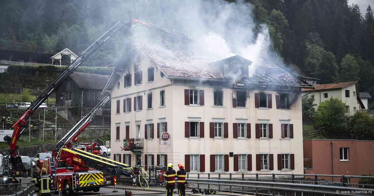 Dodental na brand in Zwitsers woongebouw met restaurant loopt op naar 4, ‘geen vermisten meer’
