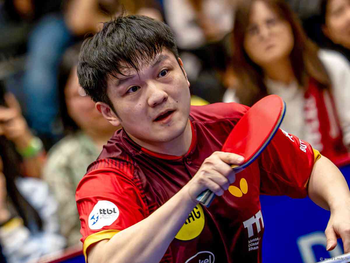 Fan Zhendong wird beim Debüt für Düsseldorf gefeiert
