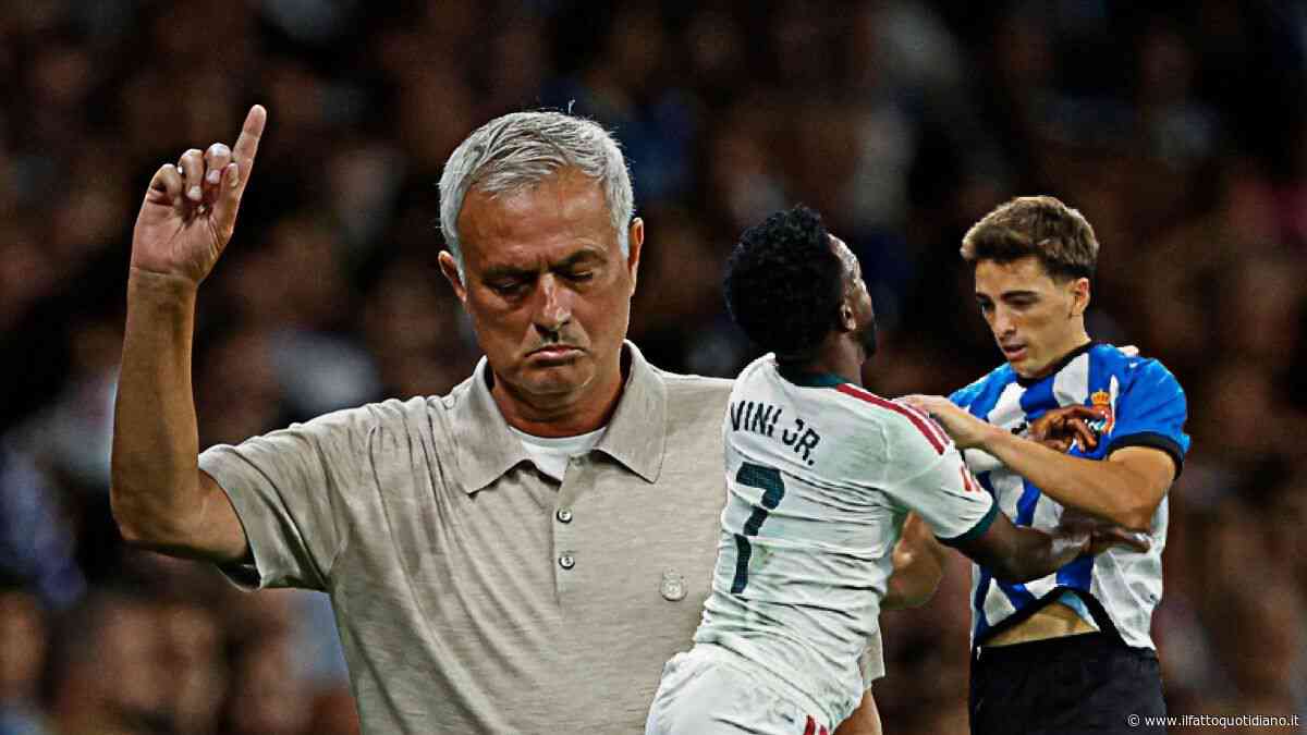 “Vinicius viene bullizzato dalle squadre rivali, quello che gli stanno facendo è troppo”: riecco Mourinho
