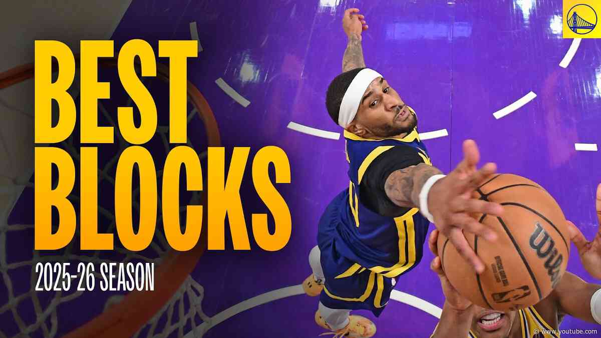 BEST Blocks from the Golden State Warriors 2025-26 Season