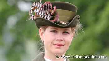 Glamorous Lady Louise makes rare appearance during family summer holiday at Balmoral