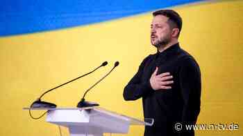 "Tsunami für das Land": Wahlen in der Ukraine? Selenskyj warnt vor Spaltung