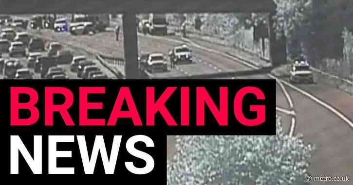 Major crash forces motorway to close northbound causing three-mile queues