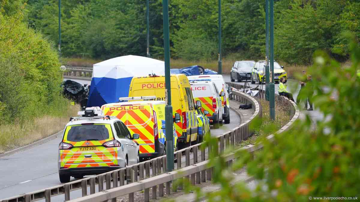 Victims named after Volkswagen "going wrong way" crashed into police car killing seven on A66