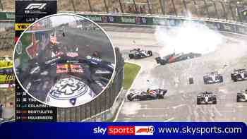 DRAMA as Verstappen crashes out of the Dutch Grand Prix early!