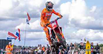 Jeffrey Herlings wint ondanks groot schrikmoment de eerste manche van MXGP in Arnhem