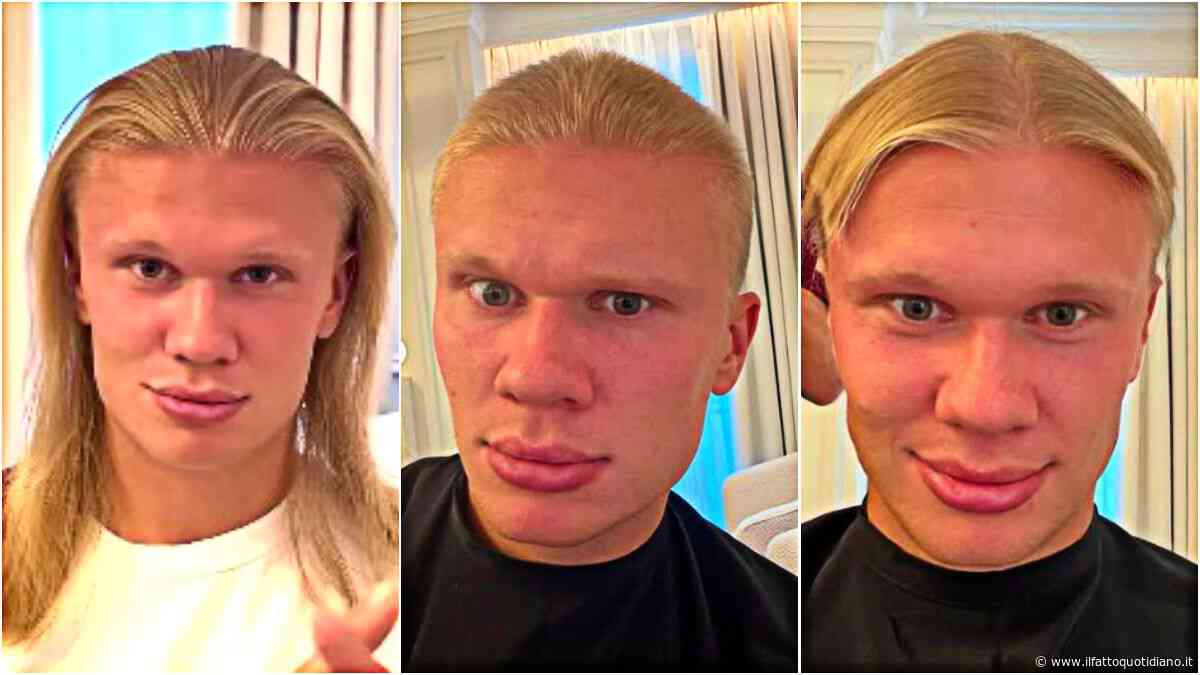“Hai perso una scommessa?”: Haaland dice addio ai lunghi capelli biondi e si rasa a zero, Ibrahimovic non approva