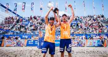 Drie op een rij voor beachvolleyballer Stefan Boermans