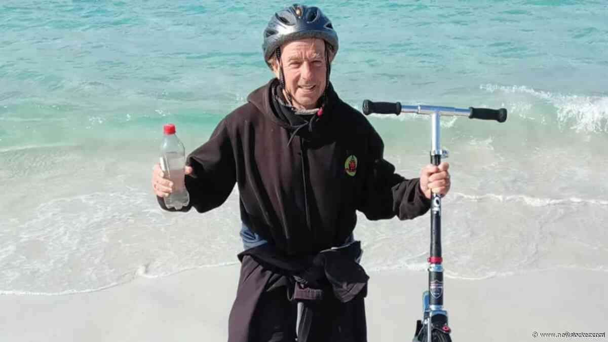 Man (57) stept duizenden kilometers door Australië