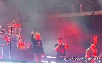 Watch: IN FLAMES Joined By DARK TRANQUILLITY's MIKAEL STANNE And TRIVIUM's MATT HEAFY At GÖTEBORG BRINNER Festival