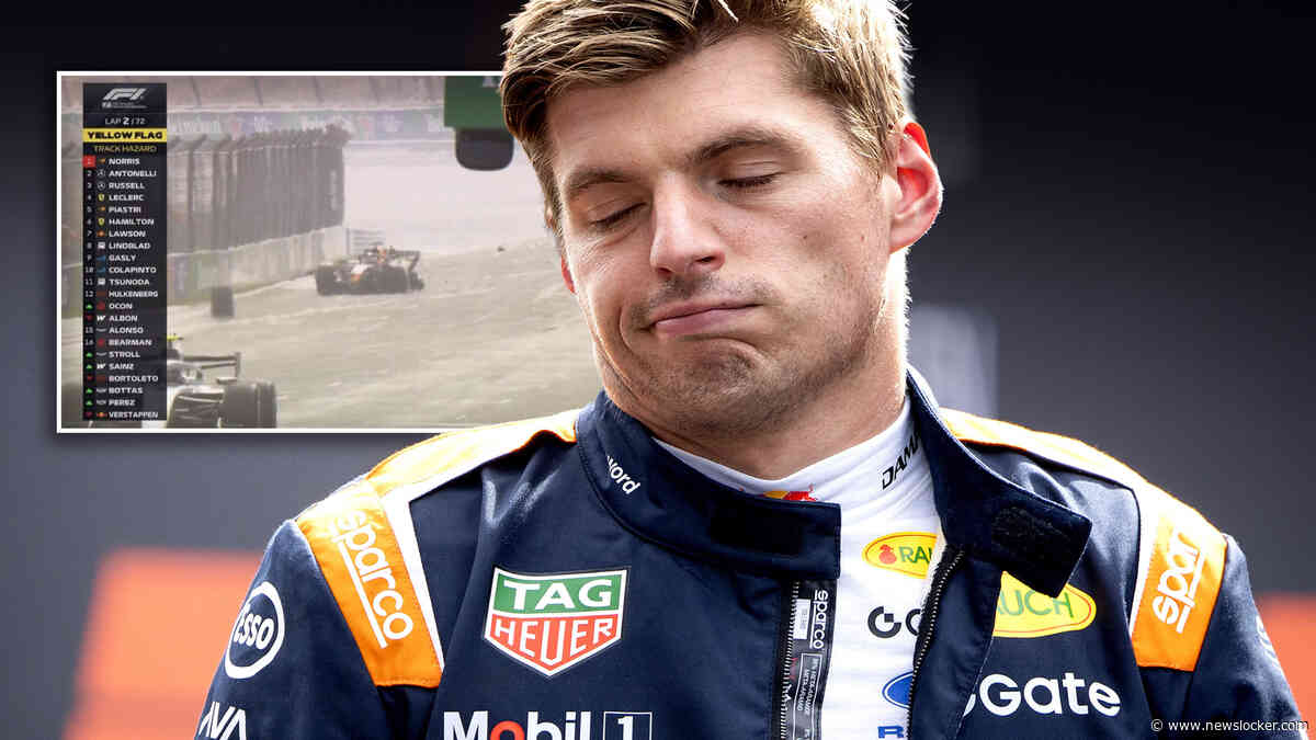 LIVE Formule 1 | Kimi Antonelli pakt de leiding na herstart, Max Verstappen uitgevallen in ronde 1