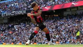 Manchester City vs Bournemouth - Premier League LIVE: Enzo Maresca's side STUNNED at the Etihad as Cherries take the lead after Haaland sitter - while 10-man Villa go FOUR down at Brighton