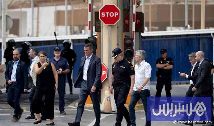 أحداث مدينة سبتة المحتلة تجر "حكومة سانشيز" &
