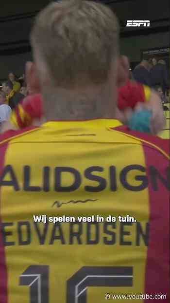 Victor Edvardsen met zijn grootste fan ❤️