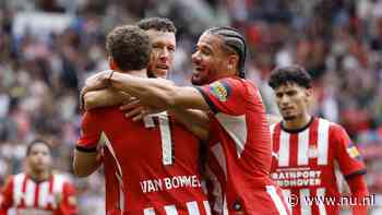 PSV boekt na vroege achterstand overtuigende thuiszege op FC Groningen