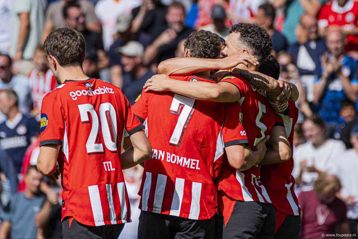 PSV walst over FC Groningen heen en ziet uitblinker Van Bommel schitteren