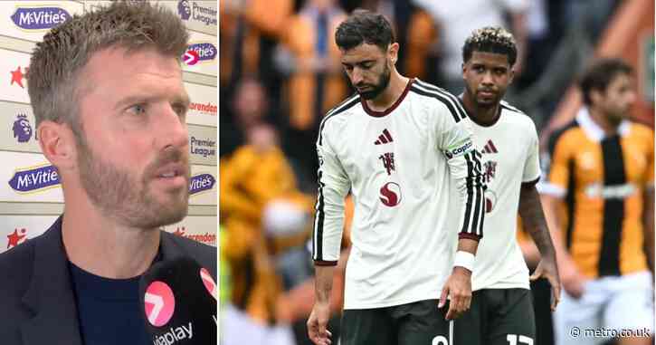 Michael Carrick snaps at TV reporter after ‘ridiculous’ Man Utd question
