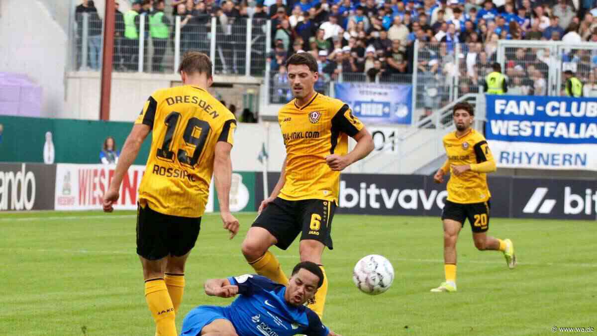 DFB-Pokal, 1. Runde: Westfalia Rhynern - Dynamo Dresden, Teil 2