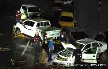 Autopista Valle-Coche: decenas de personas rescatadas y al menos 60 carros con daños