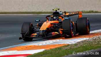 Verstappen nach Crash raus : Weltmeister Norris rast zum Sieg bei Zandvoort-Abschied