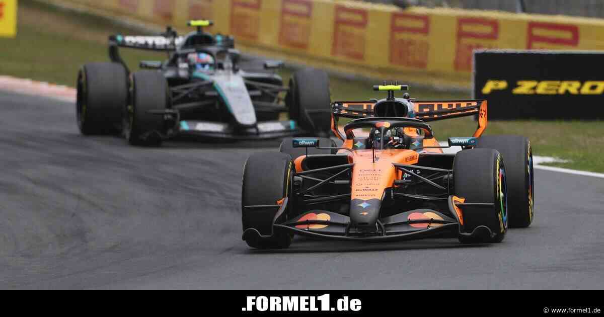 Norris gewinnt Rennen in Zandvoort - Kontroversen bei Ferrari und Mercedes