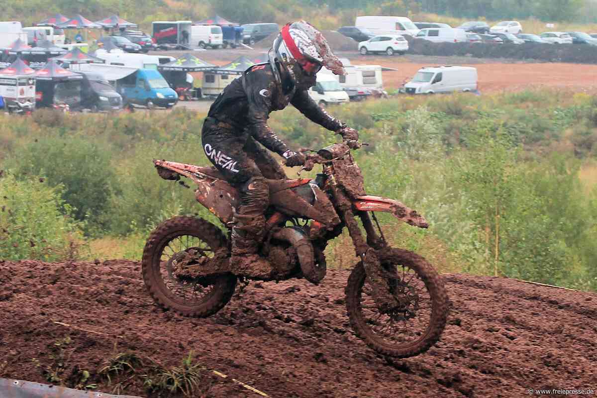 Motocross in Hainichen: Dauerregen sorgt für Schlammschlacht und einige Absagen