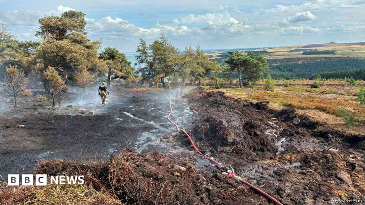 Volunteer firefighter on battling summer heatwave wildfires