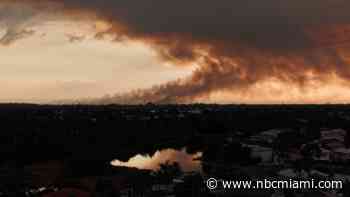 Crews work to contain 2 wildfires in Everglades National Park