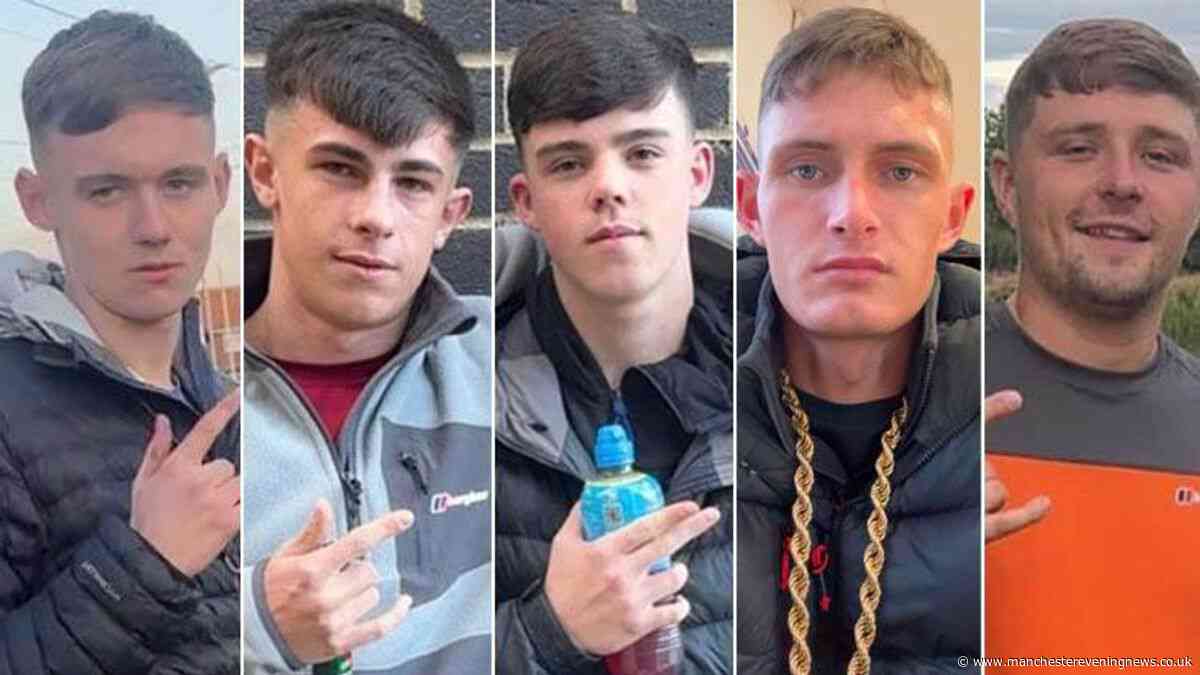 First pictures of five civilians who died in A66 horror crash