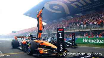 Norris wins dramatic Dutch Grand Prix as Verstappen crashes