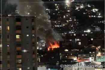 Reportaron incendio de una vivienda multifamiliar en El Valle