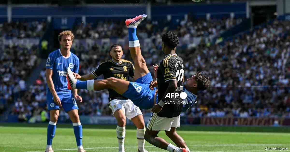 EPL: Brighton thrash 10-man Villa 4-0 in season opener